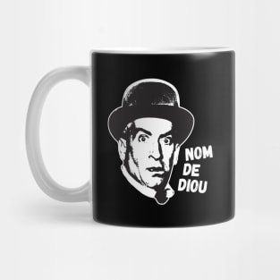 Louis de funès French actor Mug